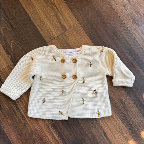 Zara Other - Hand Embroidered Bee Sweater Zara